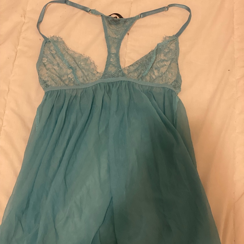Blue Victoria’s Secret Lingerie Top XS